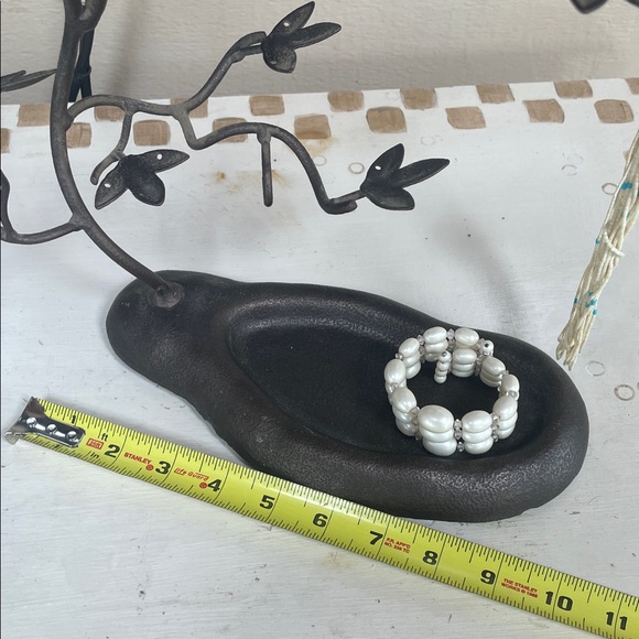 Metal Tree Sculpture Jewelry Holder - Picture 4 of 6
